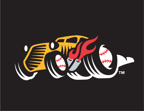 Bowling Green Hot Rods 2009-2015 Batting Practice Logo vinyl decal